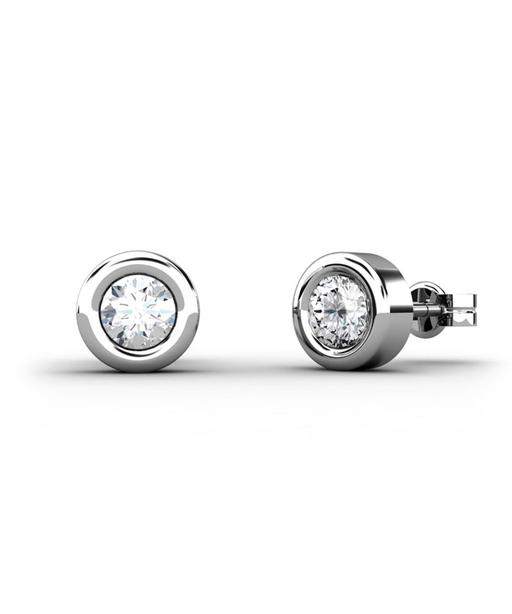 Imagen 0 de Pendiente oro diamante 0,40 ct