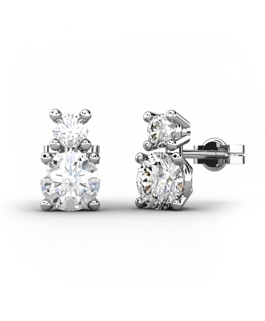Imagen 0 de Pendiente oro diamante 1,22 ct
