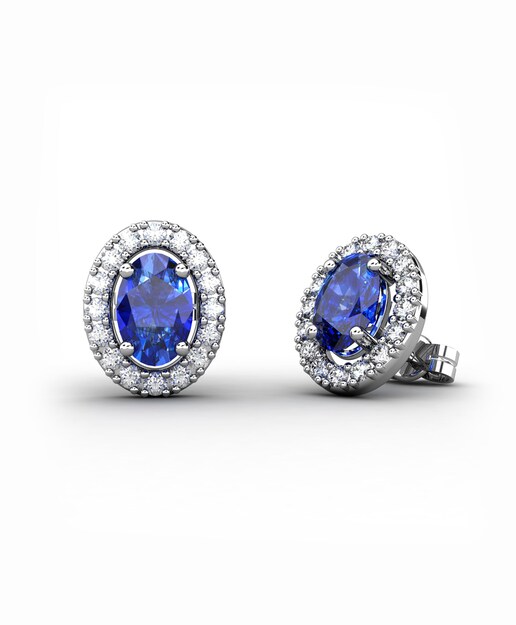 Imagen 0 de Pendiente oro diamante 0,20 ct
