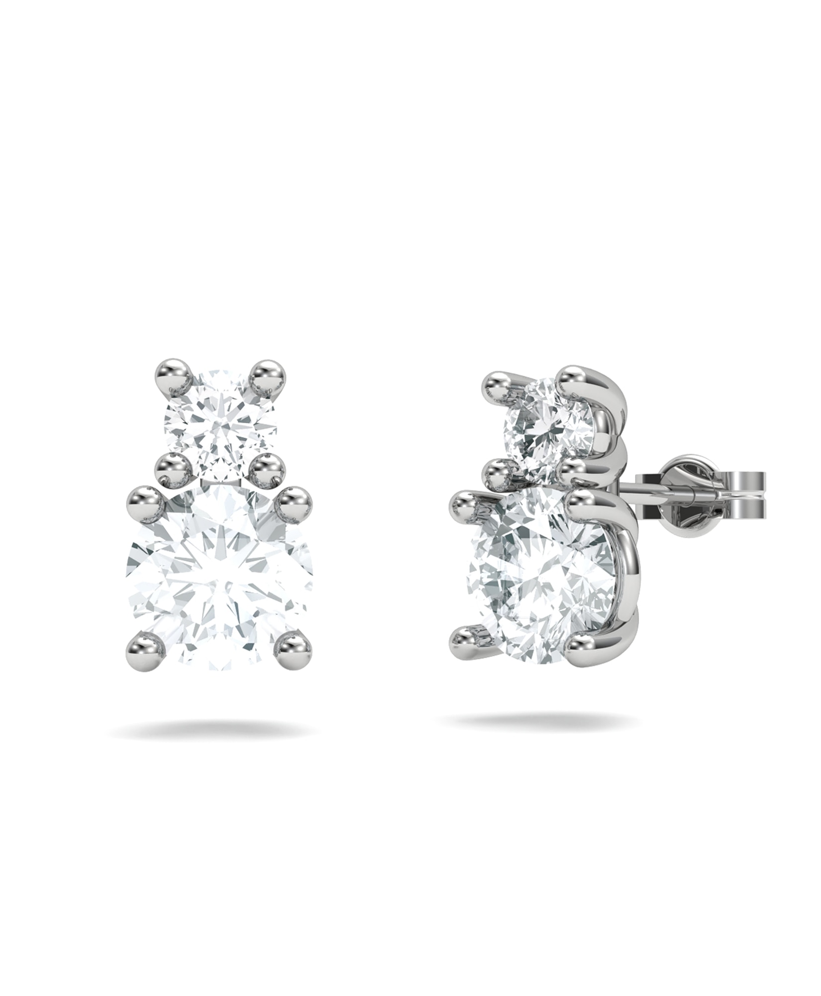Imagen 0 de Pendiente oro diamante 1,80 ct