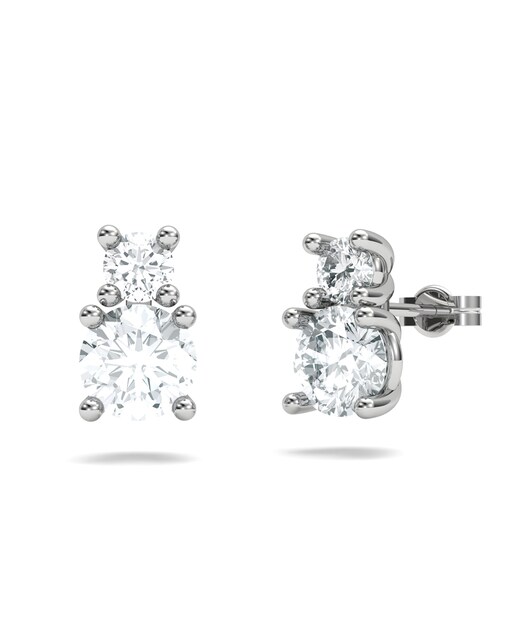 Imagen 0 de Pendiente oro diamante 1,80 ct