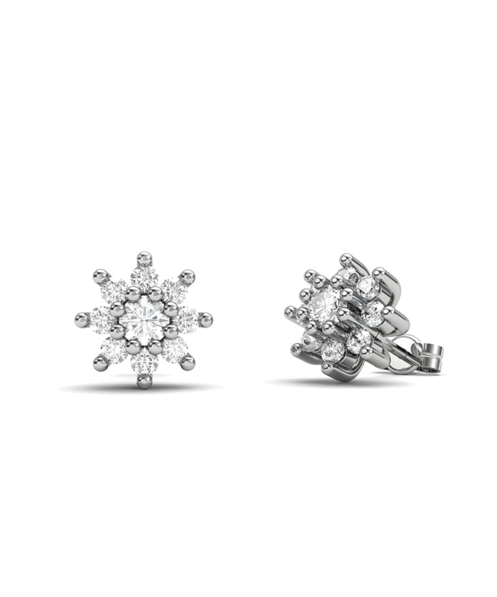 Imagen 0 de Pendiente oro diamante 0,62 ct