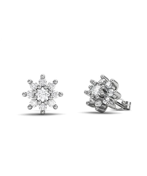 Imagen 0 de Pendiente oro diamante 0,62 ct