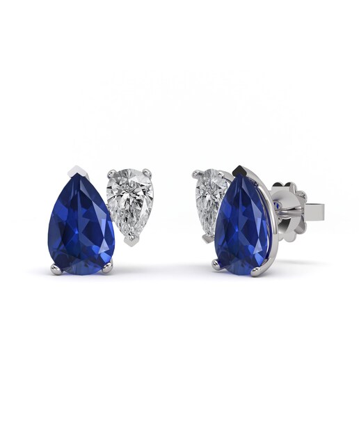 Imagen 0 de Pendiente oro diamante 1,00 ct