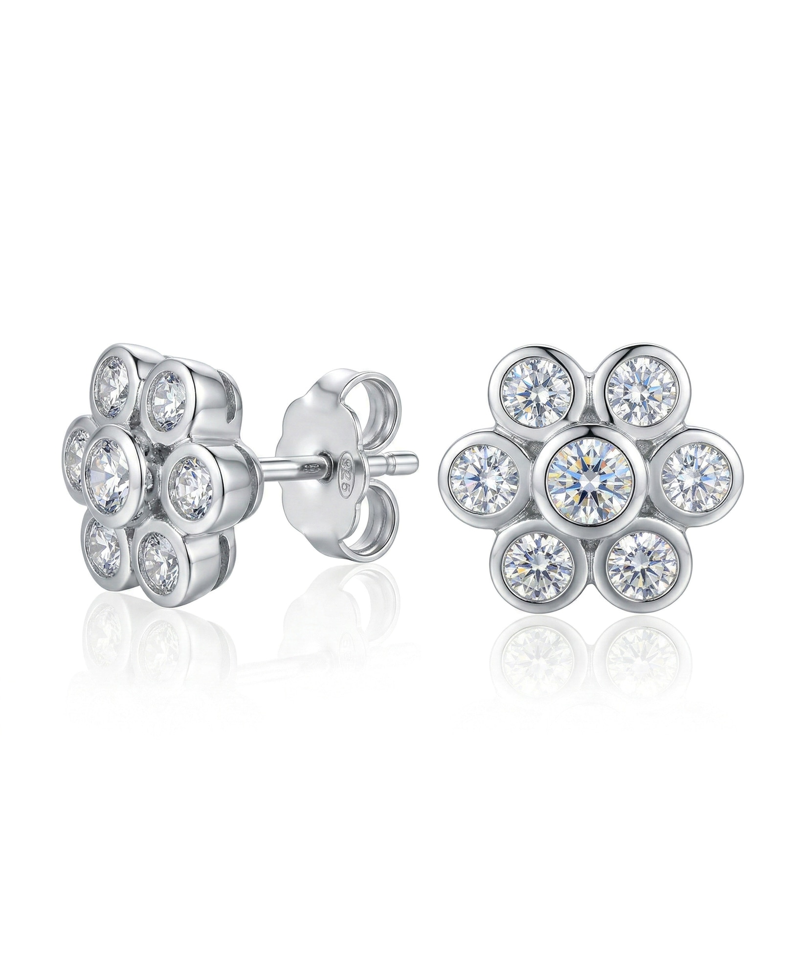 Imagen 0 de Ptes plata diamante 1,00 ct