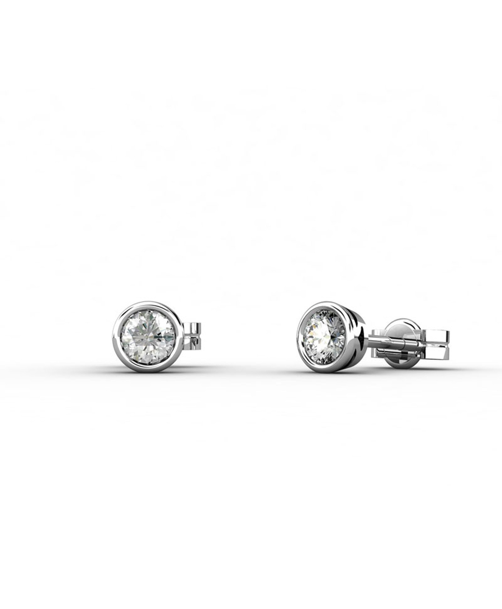 Imagen 0 de Ptes plata diamante 0,20 ct