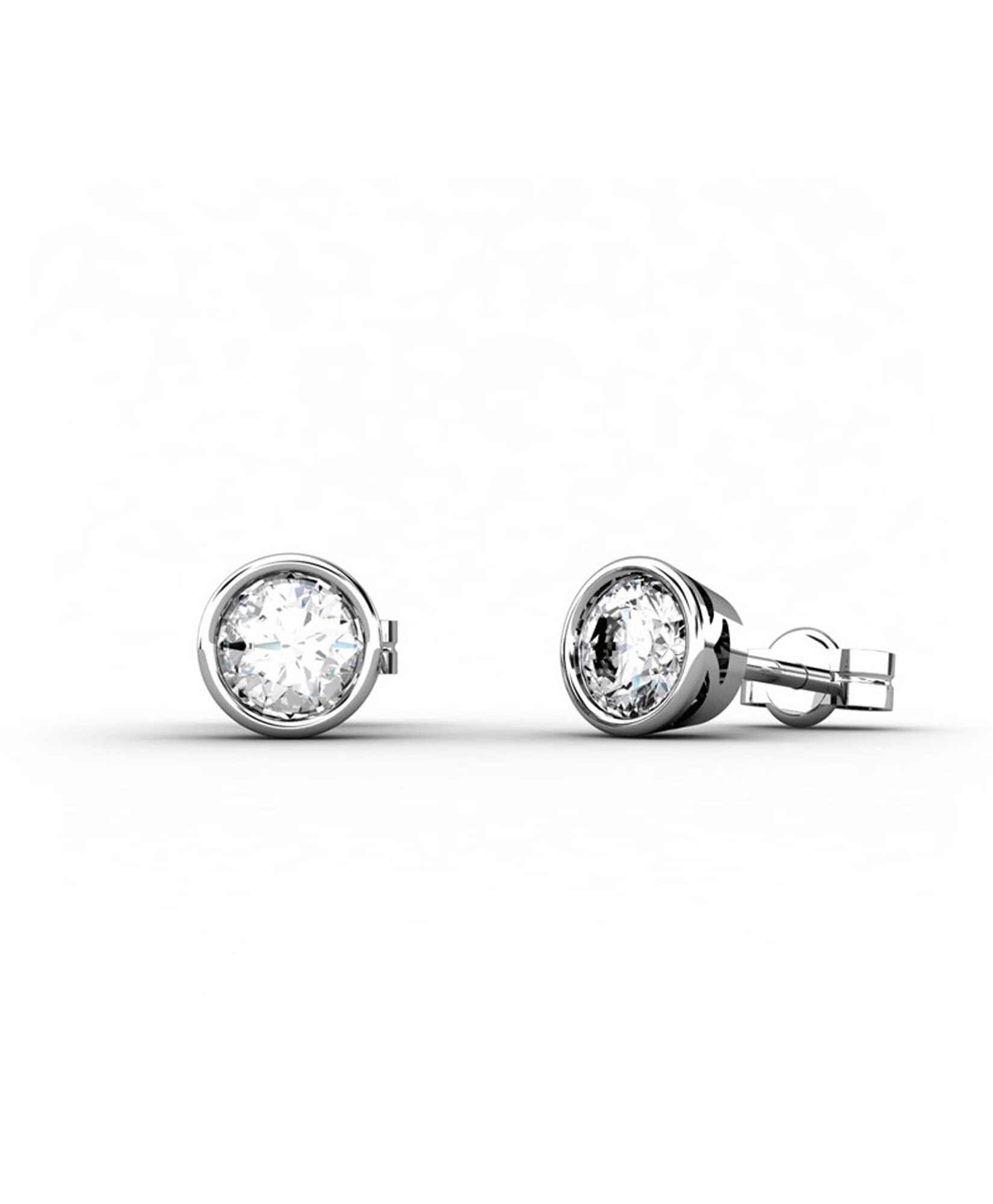 Imagen 0 de Ptes plata diamante 0,50 ct