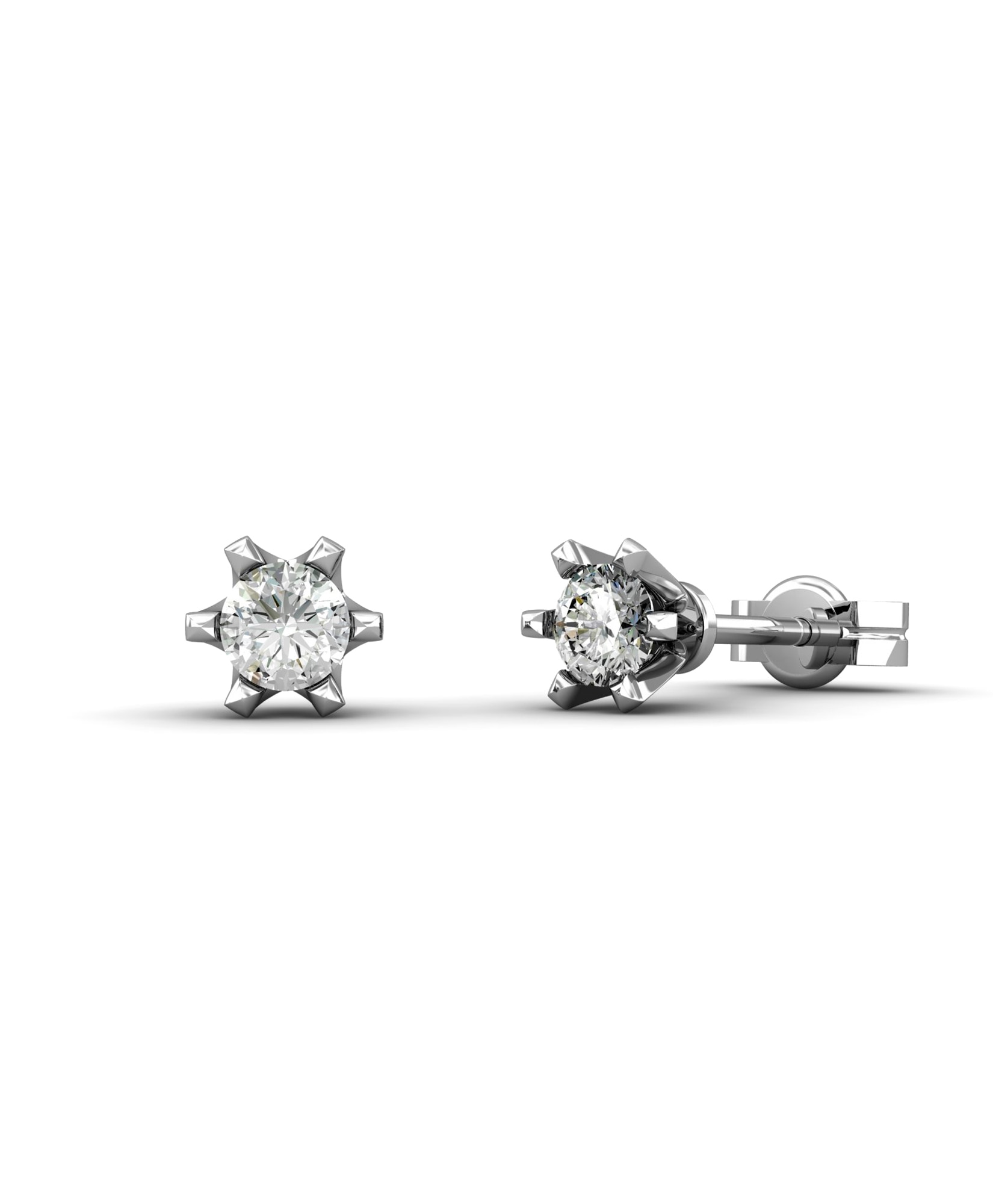 Imagen 0 de Ptes plata diamante 0,20 ct