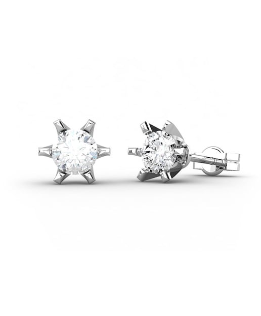 Imagen 0 de Ptes plata diamante 0,50 ct