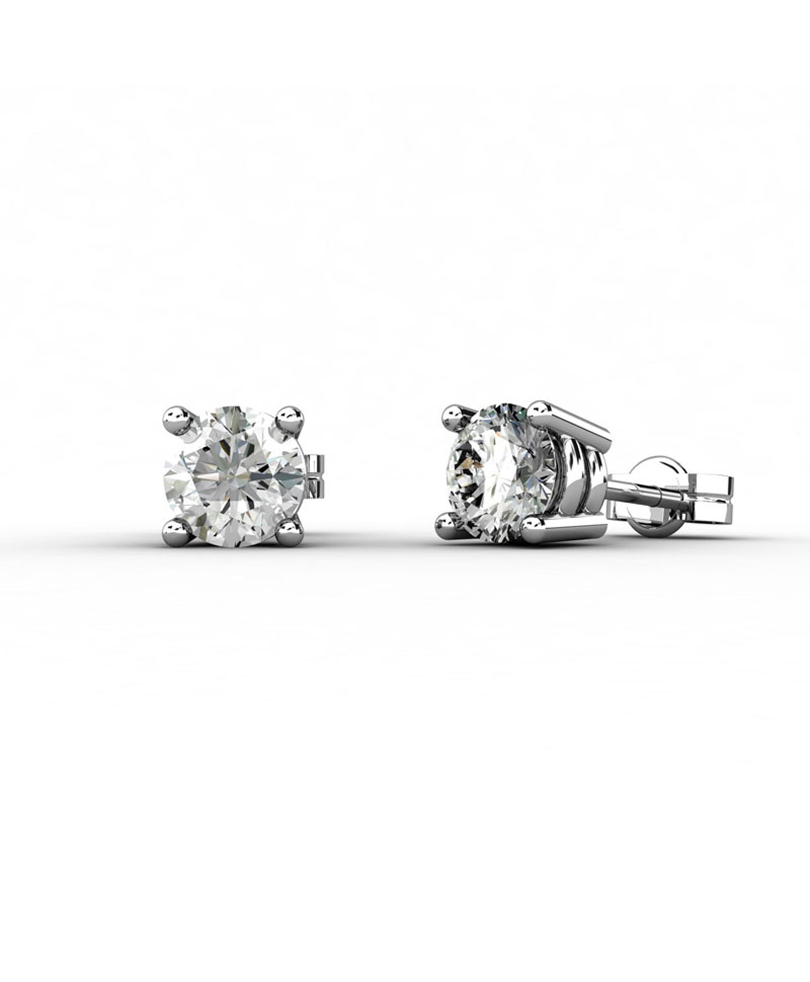 Imagen 0 de Ptes plata diamante 1,00 ct