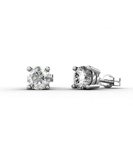 Imagen 0 de Ptes plata diamante 1,00 ct