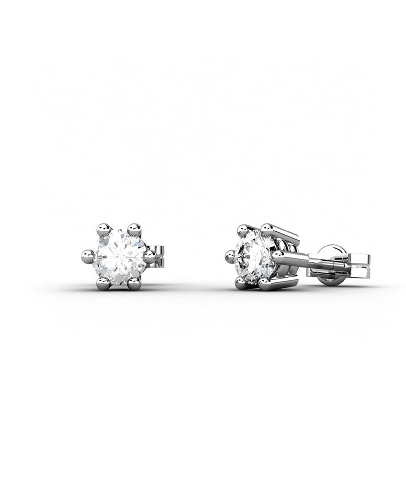 Imagen 0 de Ptes plata diamante 0,50 ct