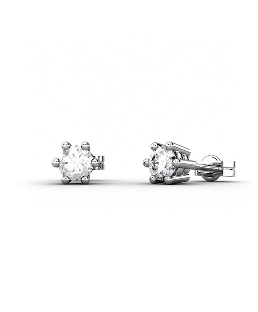 Imagen 0 de Ptes plata diamante 0,50 ct