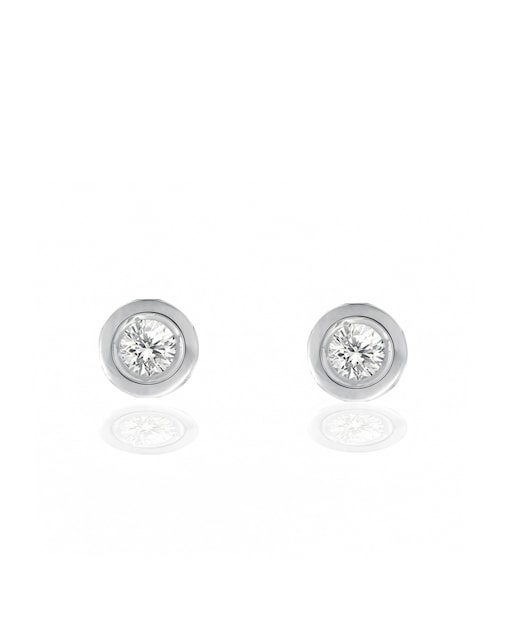 Imagen 0 de Ptes plata diamante 0,20 ct