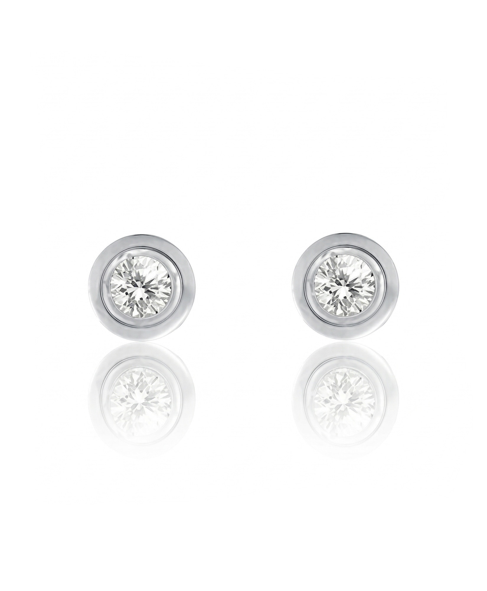 Imagen 0 de Ptes plata diamante 0,50 ct