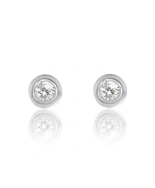 Imagen 0 de Ptes plata diamante 0,50 ct