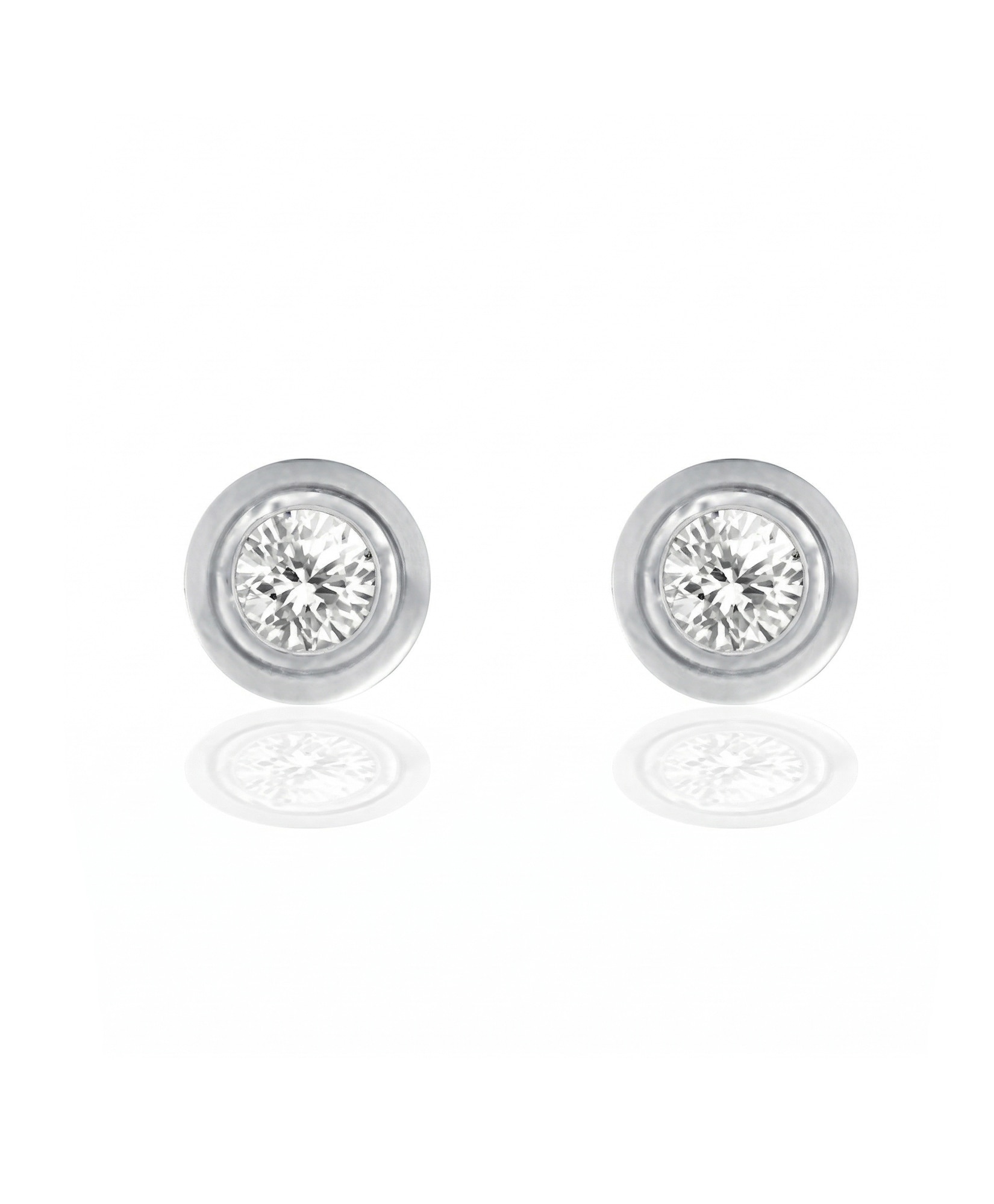 Imagen 0 de Ptes plata diamante 1,00 ct
