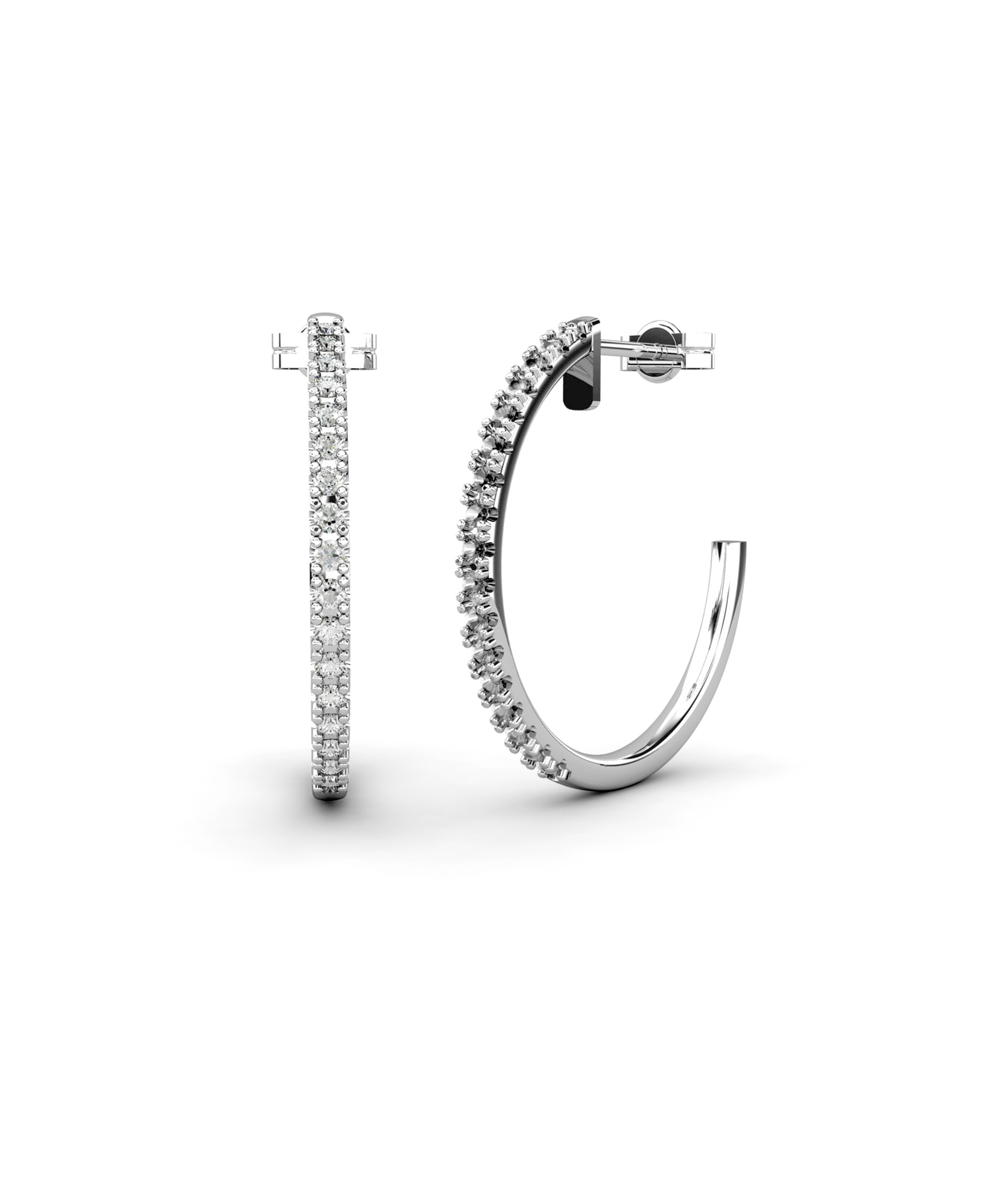 Imagen 0 de Ptes plata diamante 0,22 ct