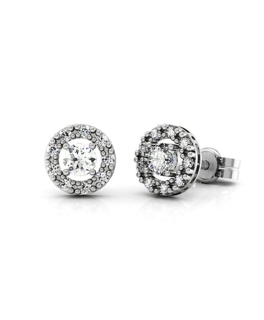Imagen 0 de Ptes plata diamante 0,26 ct