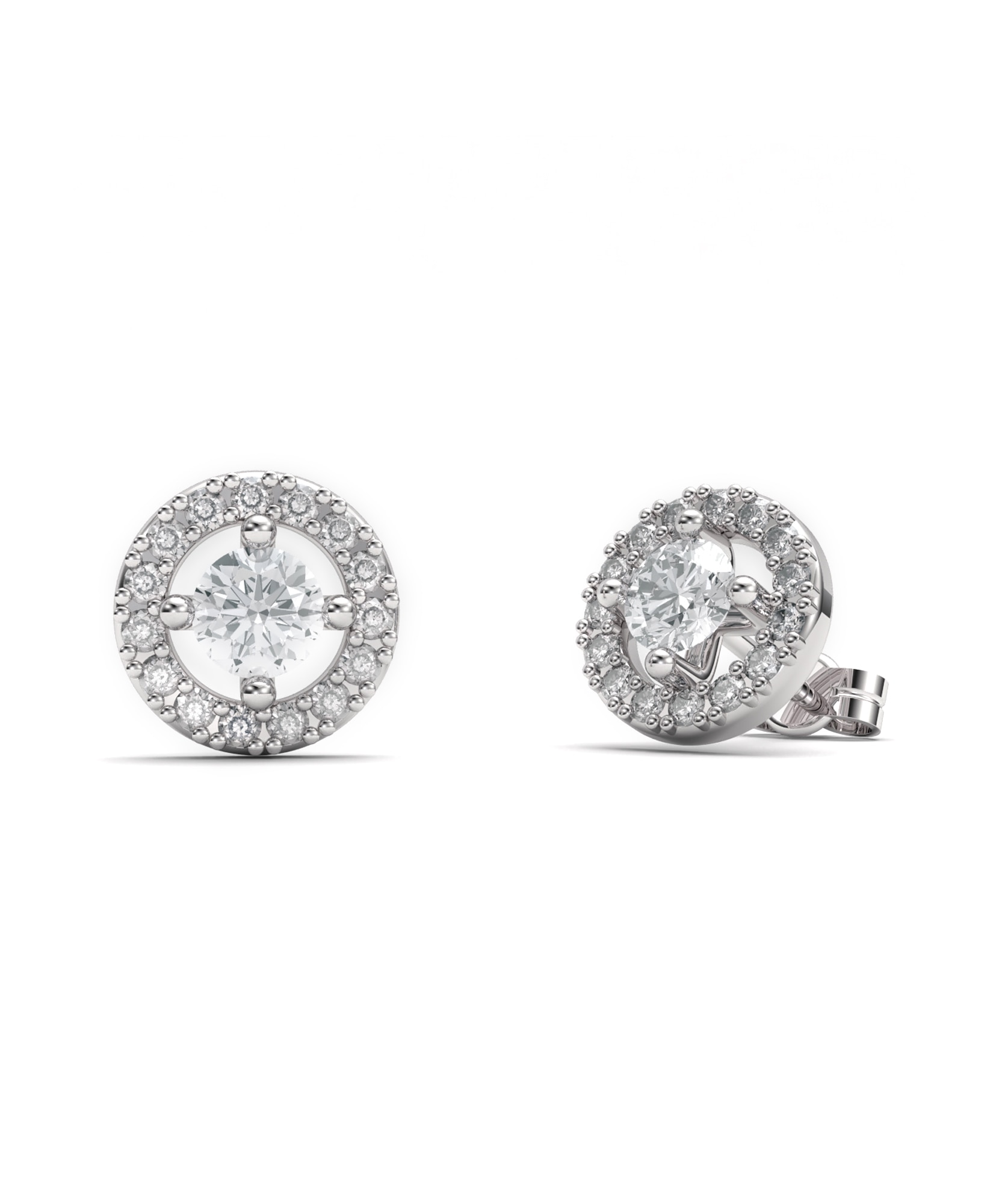 Imagen 0 de Ptes plata diamante 0,60 ct