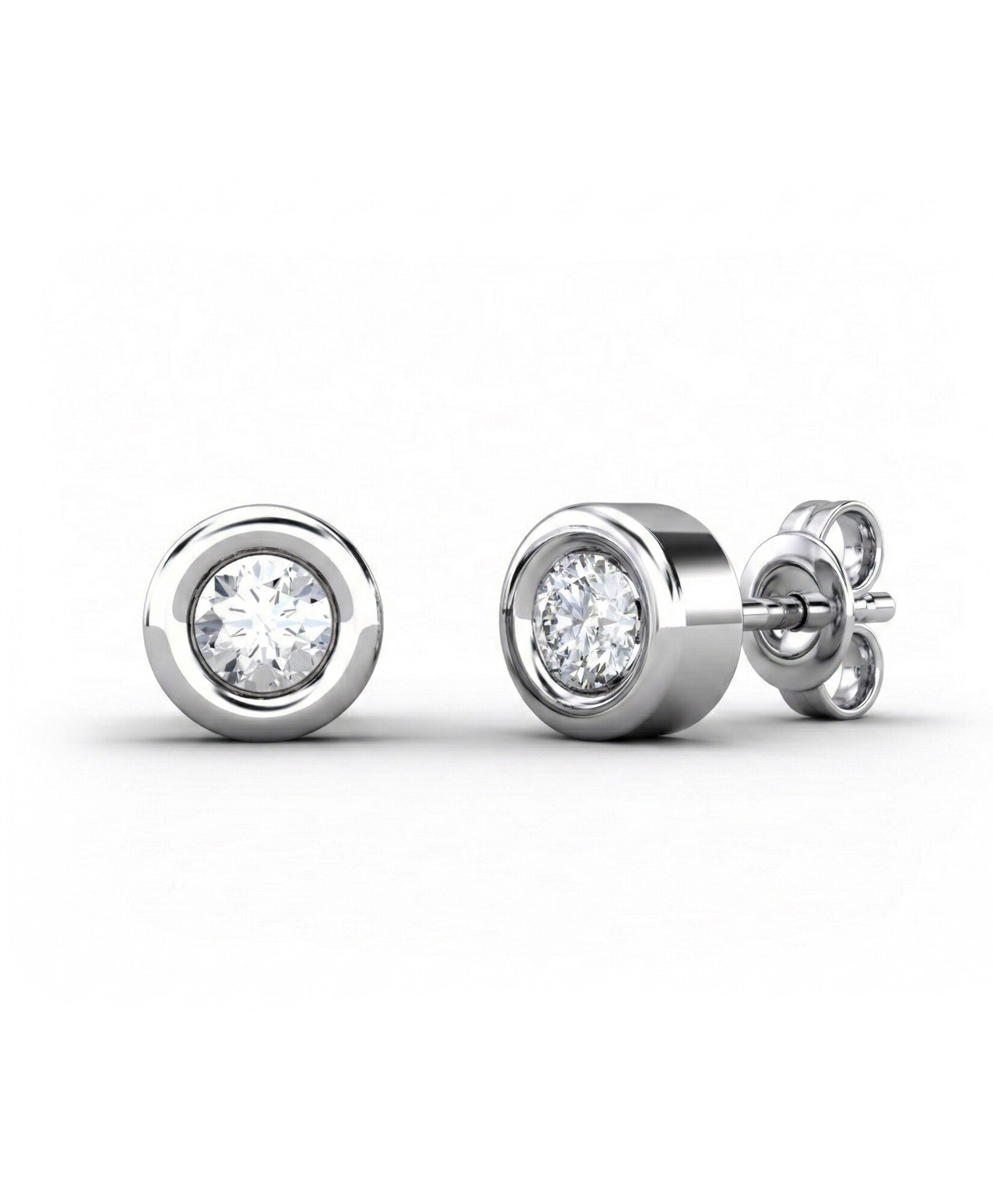 Imagen 0 de Ptes plata diamante 0,36 ct