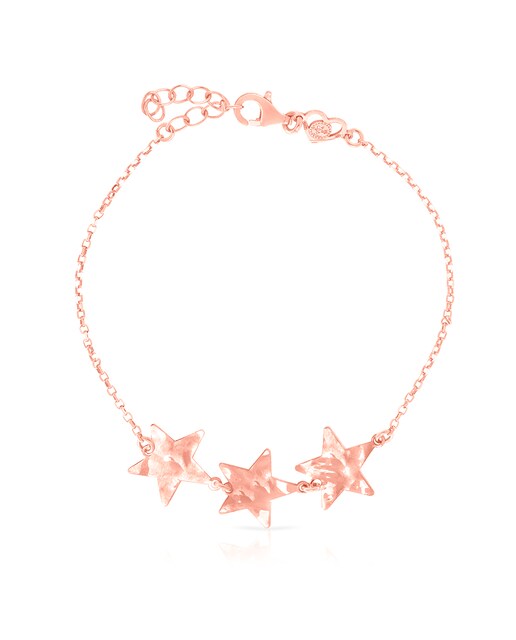 Imagen 0 de Pulsera de Plata de Ley 925 con tres estrellas