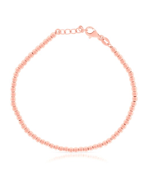 Imagen 0 de Cadena de Plata de Ley 925 con bolitas de Plata