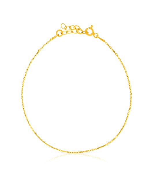 Imagen 0 de Pulsera Plata de ley 925 con alargue y eslabones planos