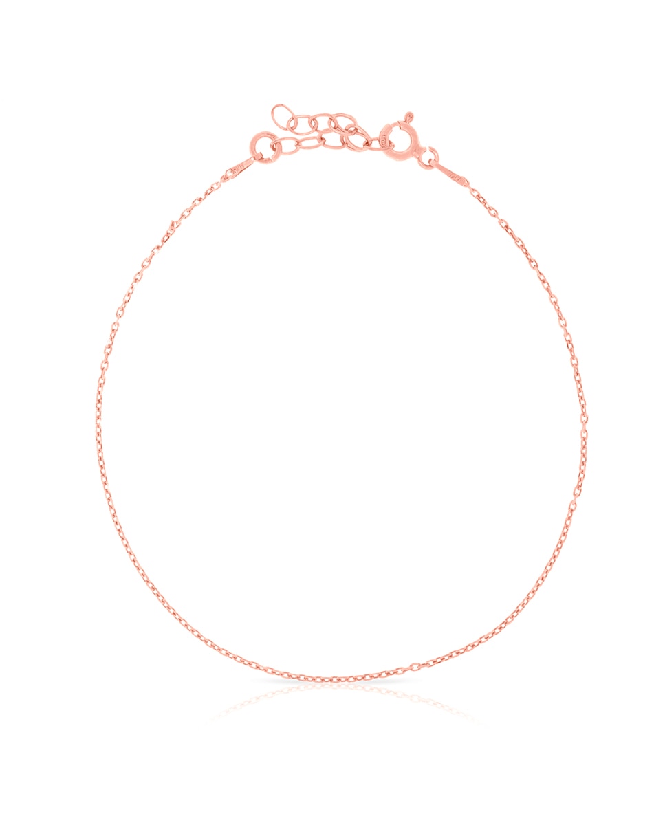 Imagen 0 de Pulsera Plata de ley 925 con alargue y eslabones planos