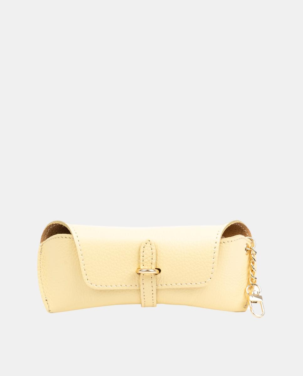 Imagen 0 de Belluno Funda para gafas. De piel auténtica acabado dollaro Dollaro.
