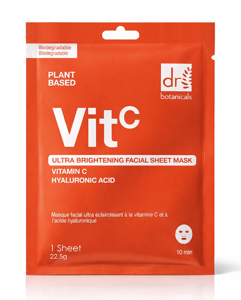 Imagen 0 de Mascarilla Facial Iluminadora de Vitamina C y Ácido Hialurónico
