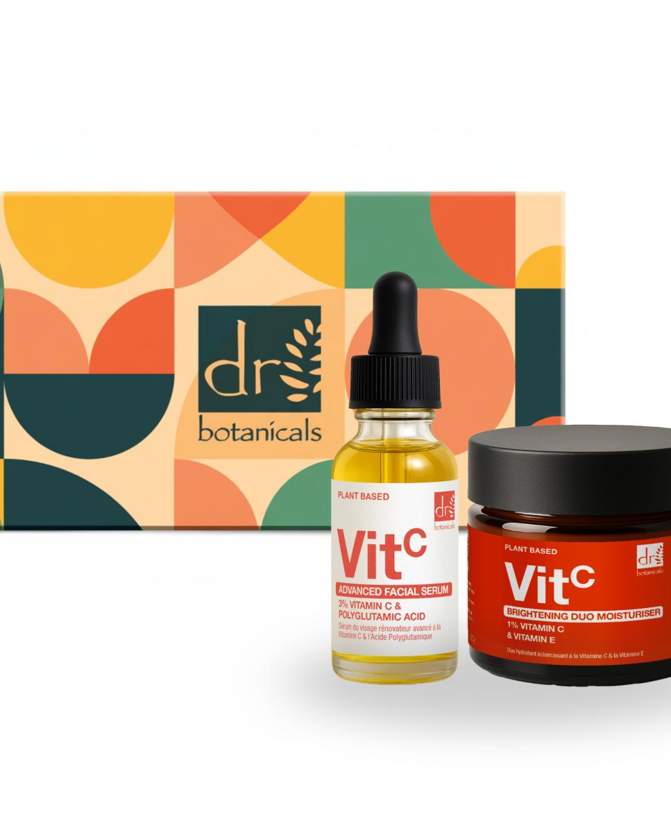 Imagen 0 de Kit de Crema Hidratante y Sérum Facial con Vitamina C