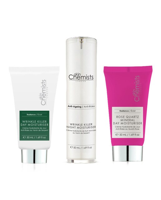 Imagen 0 de Set Completo de Cuidado de la Piel Wrinkle Killer & Rose Quartz