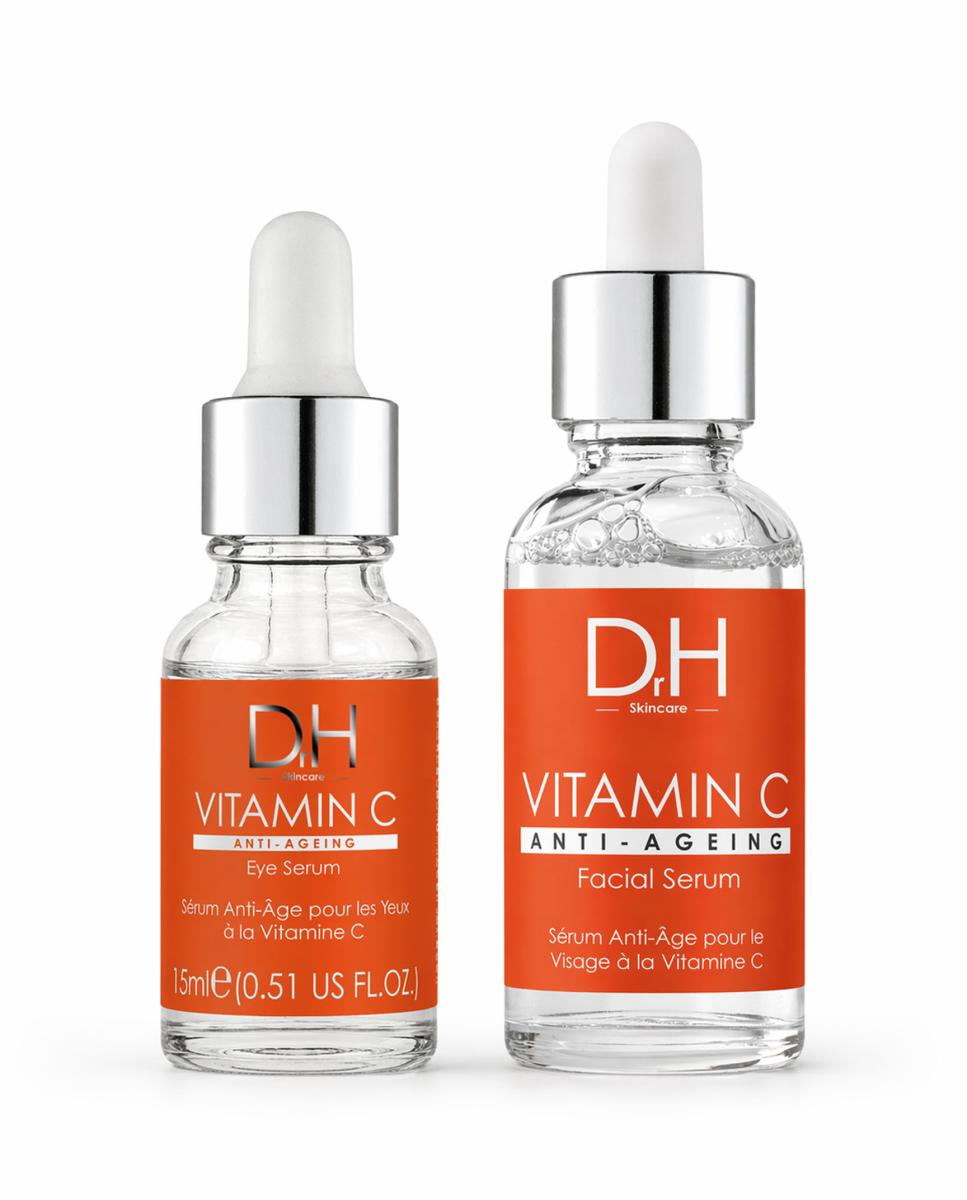 Imagen 0 de Dúo de Sérum Iluminador Antiedad con Vitamina C DRH