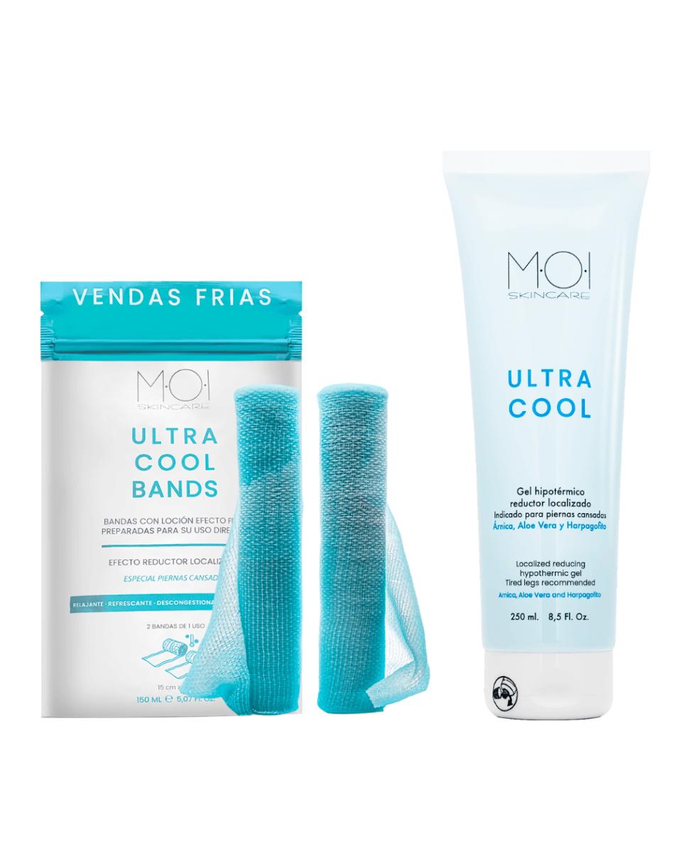 Imagen 0 de Pack Especial Reafirmante: Vendas Frías + Gel Frío Indicado para piernas cansadas