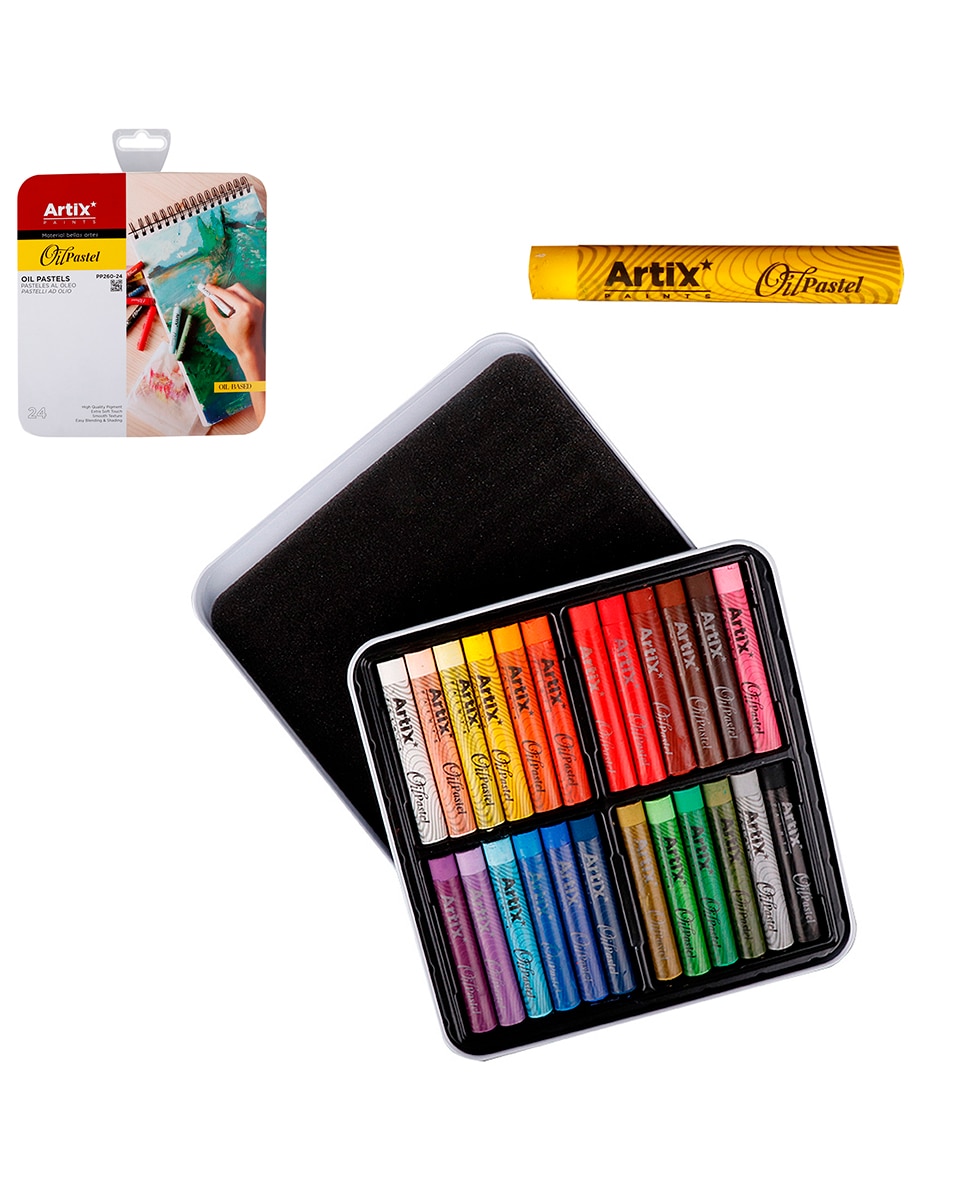 Imagen 0 de Pastel al óleo 24 colores