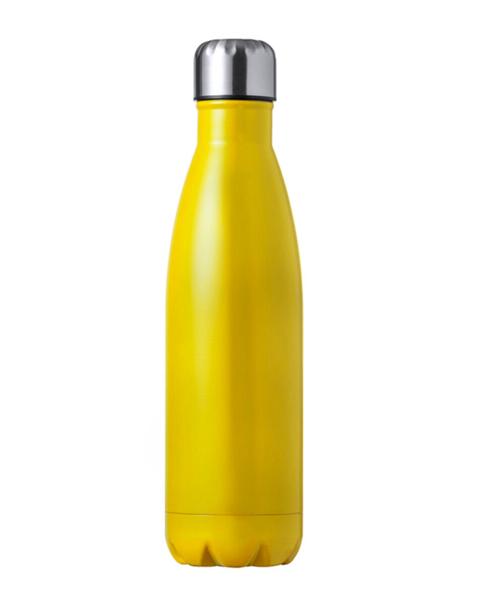 Imagen 0 de Bidón térmico de 550 ml de capacidad en acero inox de doble pared. Con tapón a rosca y libre de BPA.