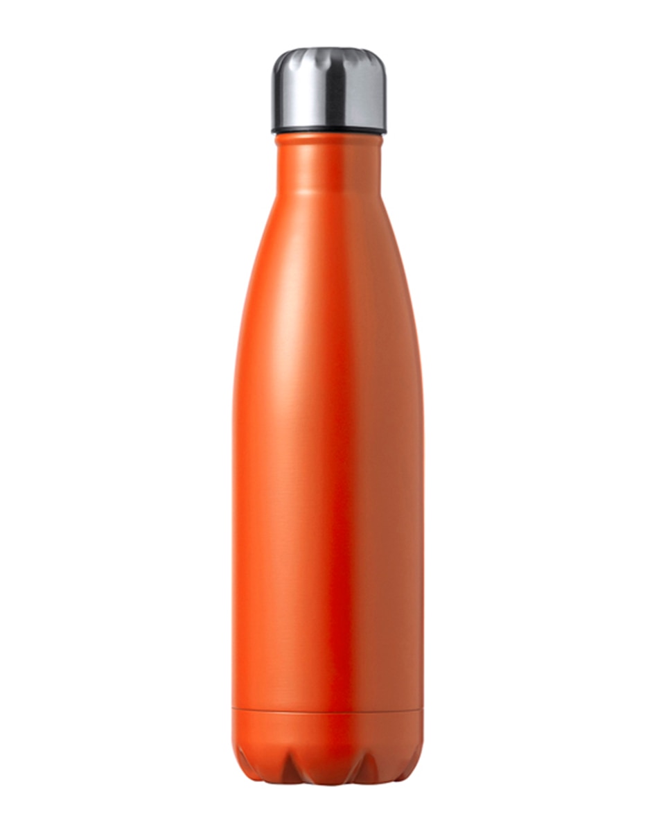 Imagen 0 de Bidón térmico de 550 ml de capacidad en acero inox de doble pared. Con tapón a rosca y libre de BPA.