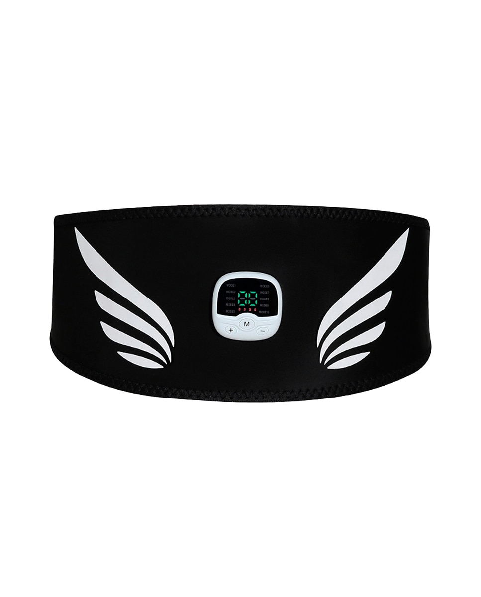 Imagen 0 de Electroestimulador muscular de cintura y abdomen AS-1. Masajeador estimulador con batería recargable y 10 modos de uso con 30 intensidades.