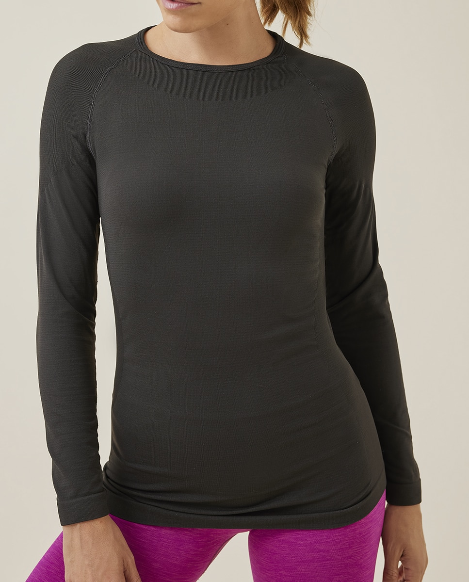 Imagen 0 de Camiseta termica de manga larga de mujer