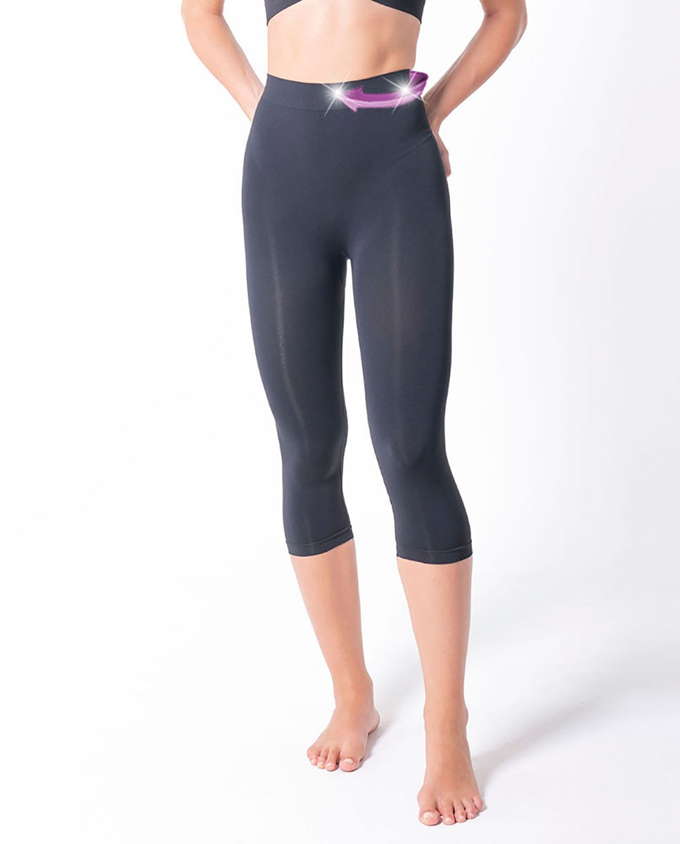 Imagen 0 de Legging capri push up vientre plano fibra Emana Noa