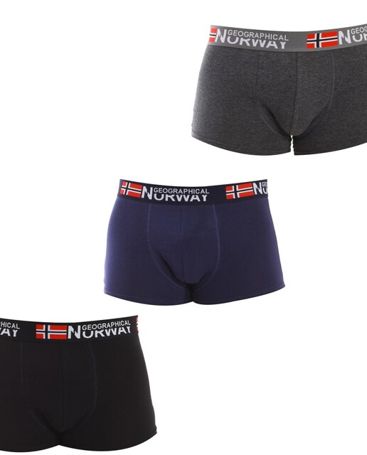 Imagen 0 de Pack 3 bóxers hombre
