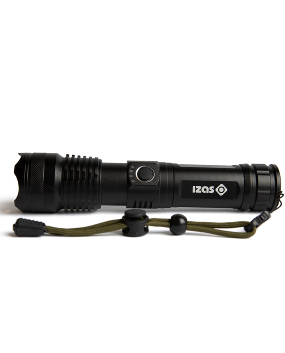 Imagen 0 de Linterna ANGERS unisex recargable por USB y con zoom regulable