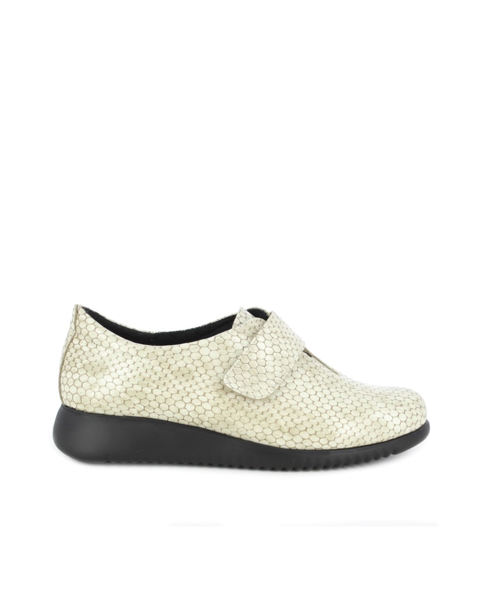 Imagen 0 de Bluche velcro charol serpiente de mujer.