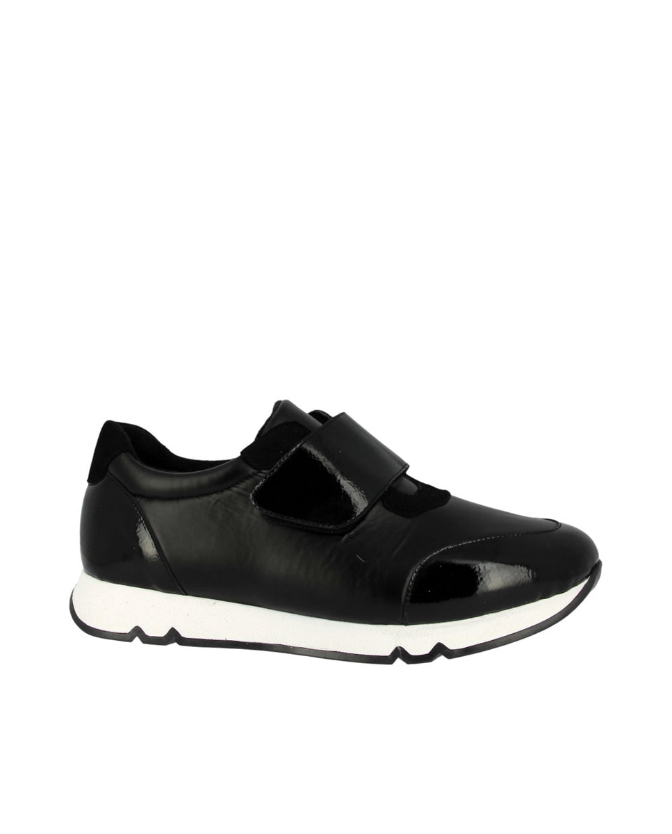 Imagen 0 de Deportivo velcro nylon-charol de mujer.