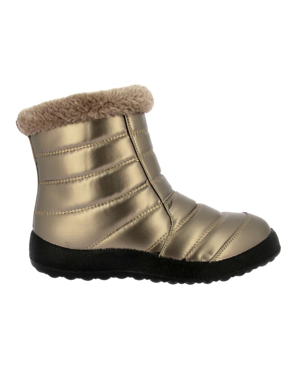 Imagen 0 de Bota mujer nylon-pelo metalic
