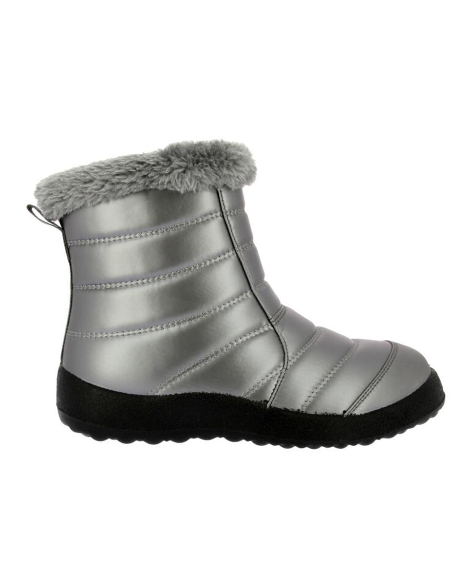 Imagen 0 de Bota mujer nylon-pelo metalic
