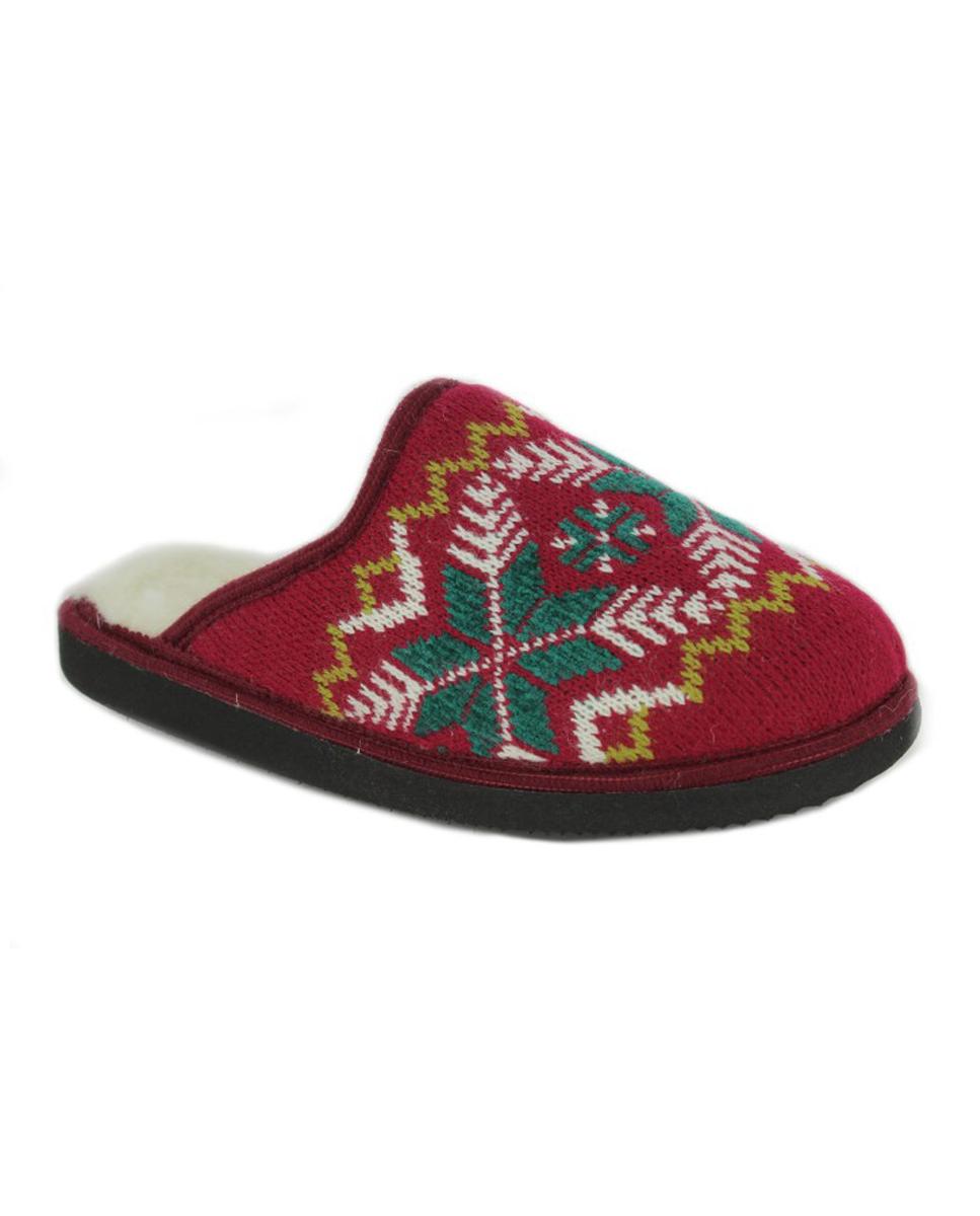 Imagen 0 de Zapatilla de mujer tipo chinela estampada