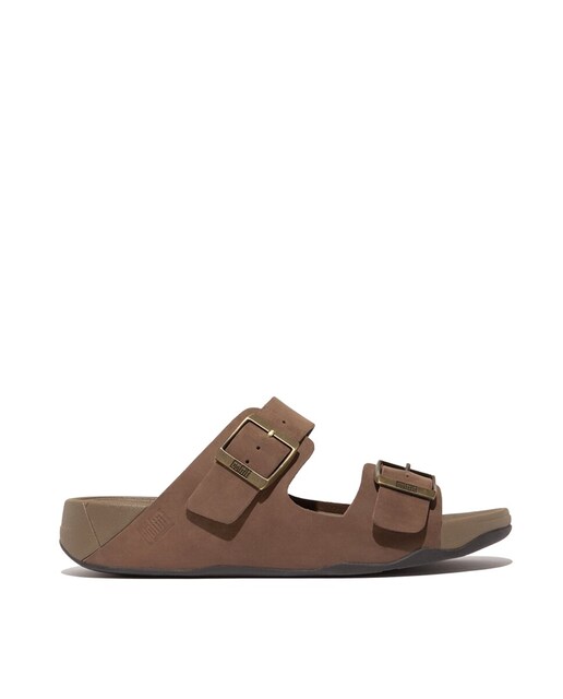 Imagen 0 de Sandalia de hombre con tira de piel y hebilla