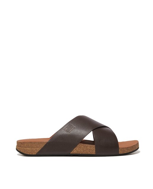 Imagen 0 de Sandalia de hombre con tira de piel cruzada